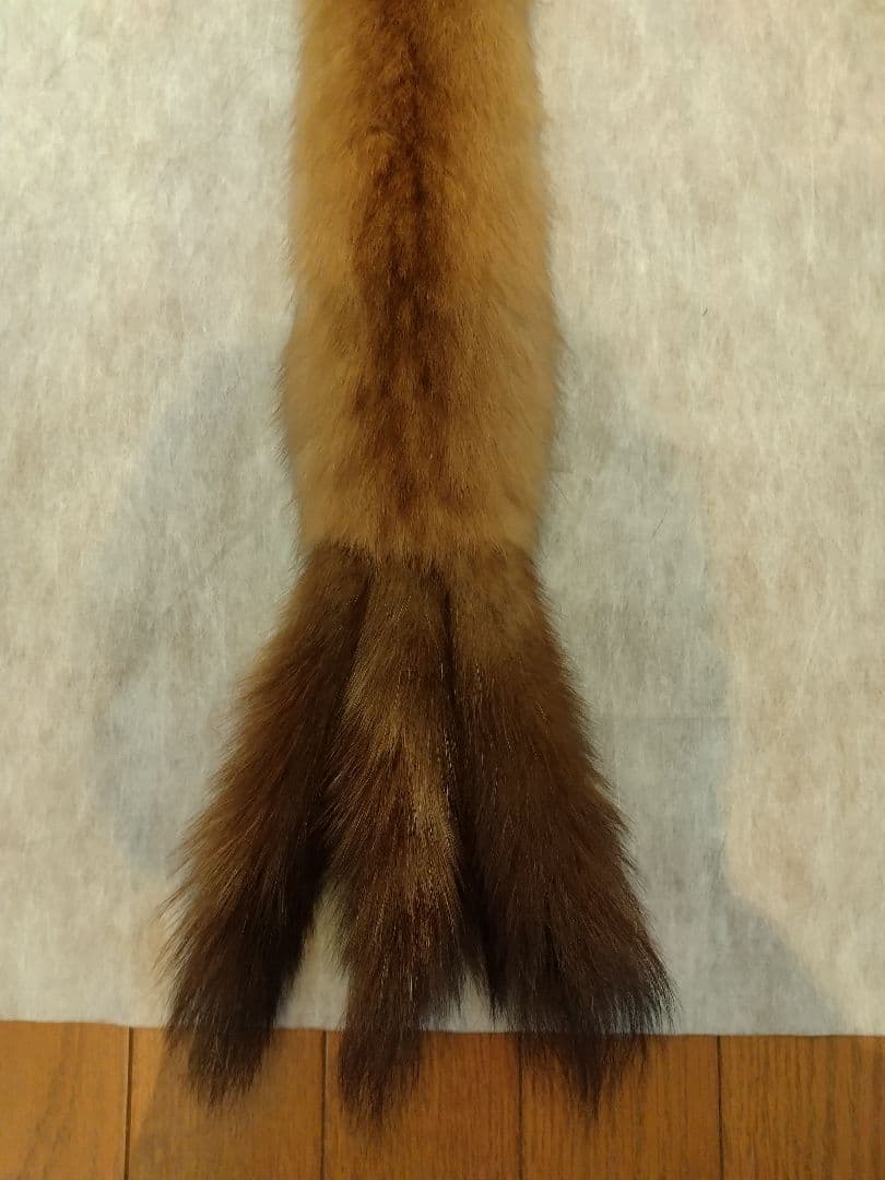 FOXEY ブティック　セーブルマフラー（ゴールド) シングル