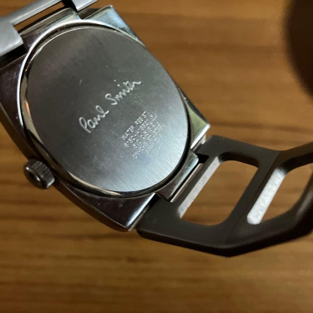 Paul Smith ポールスミス 青 スクエア 腕時計