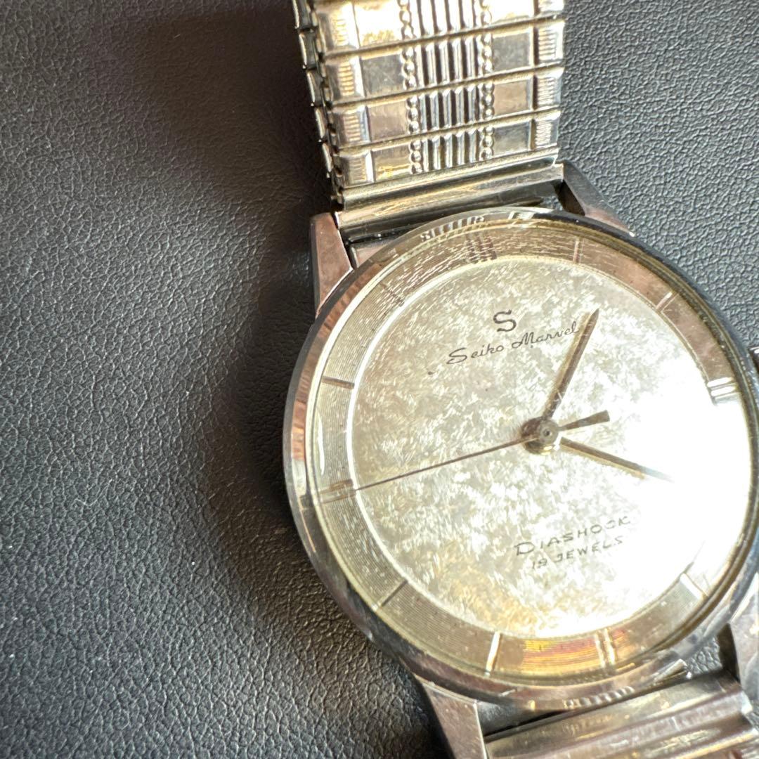 SEIKO Marvel 19JEWELS DIASHOCK J14014 手巻