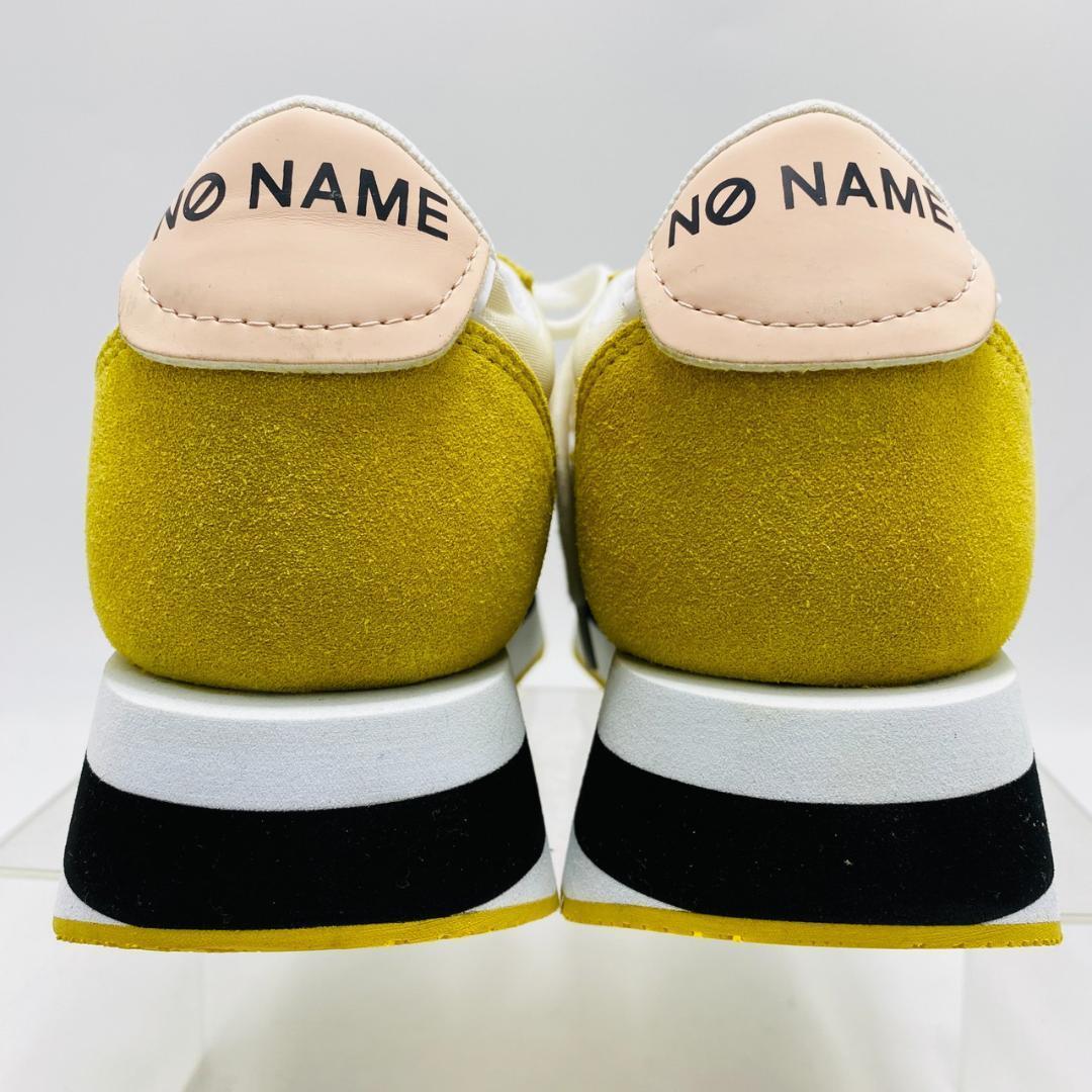新品未使用　NO NAME　スニーカー　ローカット　レースアップ　38