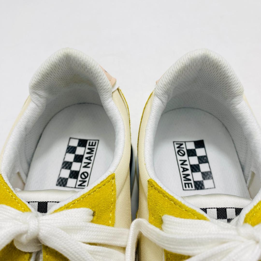 新品未使用　NO NAME　スニーカー　ローカット　レースアップ　38