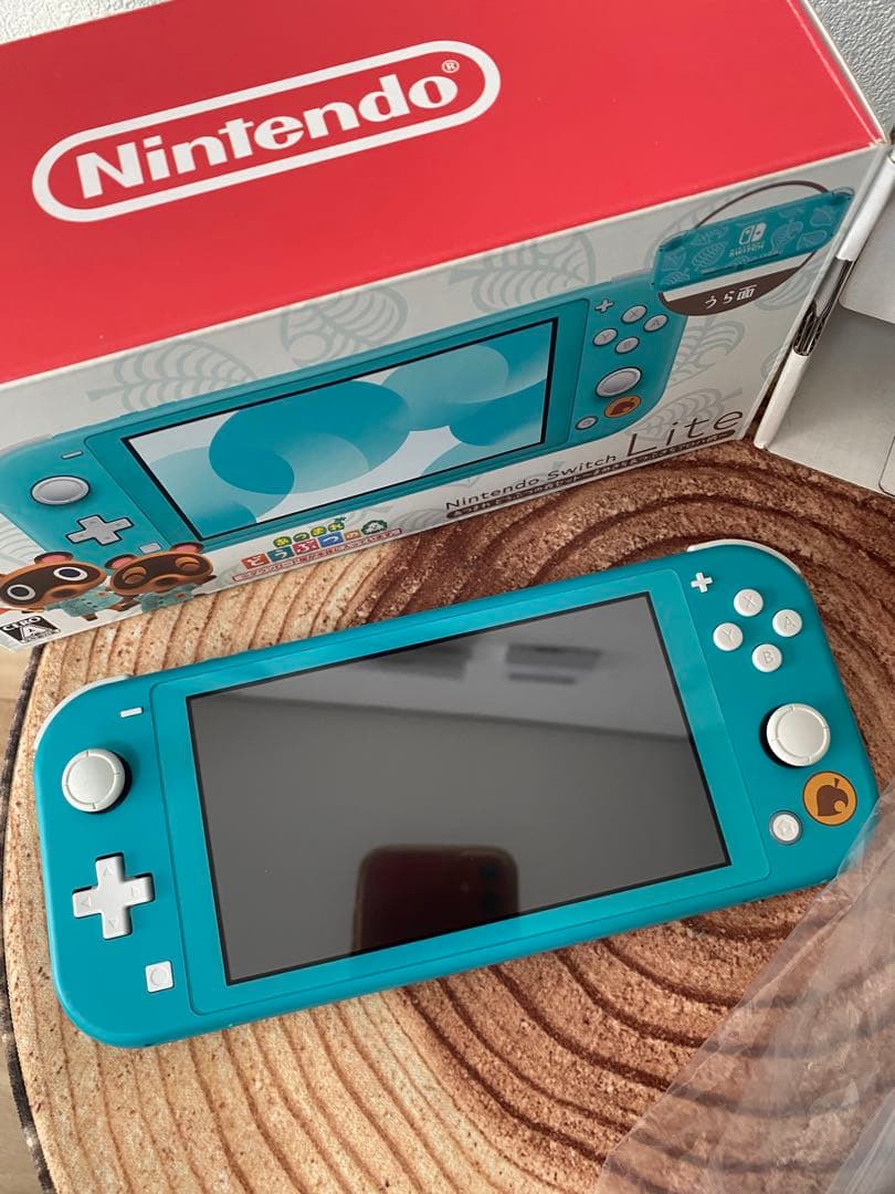Switch Lite あつまれ どうぶつの森 まめきち&つぶきち アロハ柄