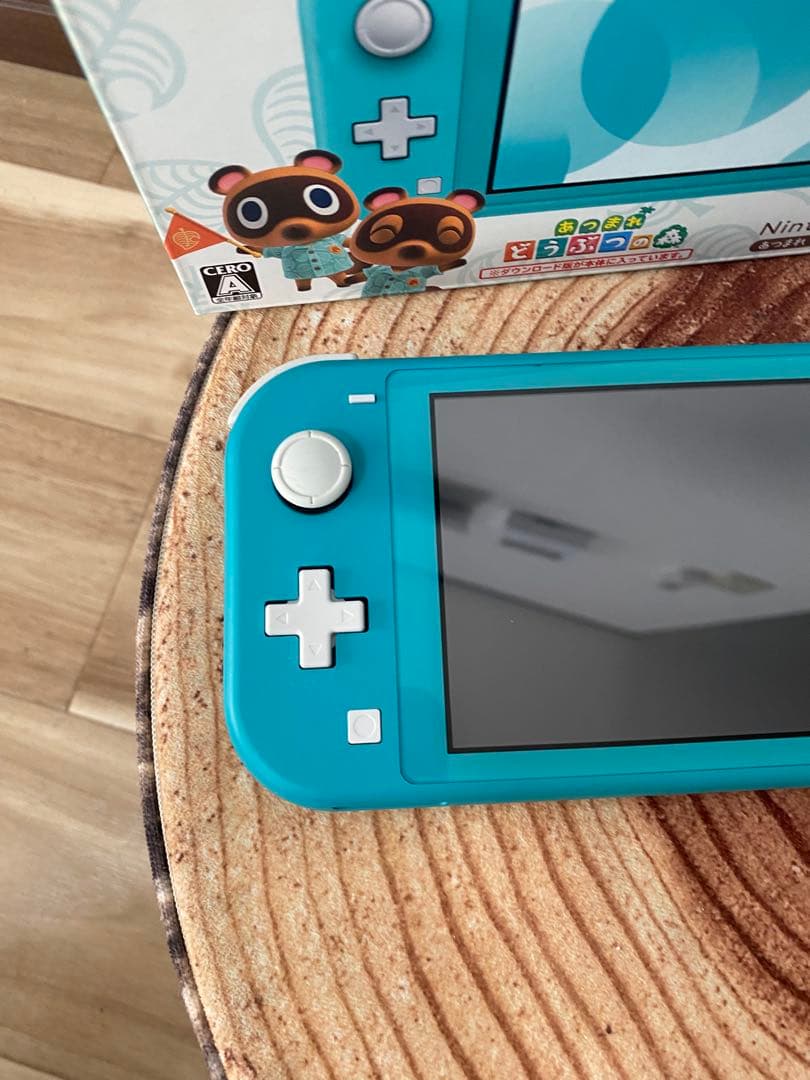 Switch Lite あつまれ どうぶつの森 まめきち&つぶきち アロハ柄