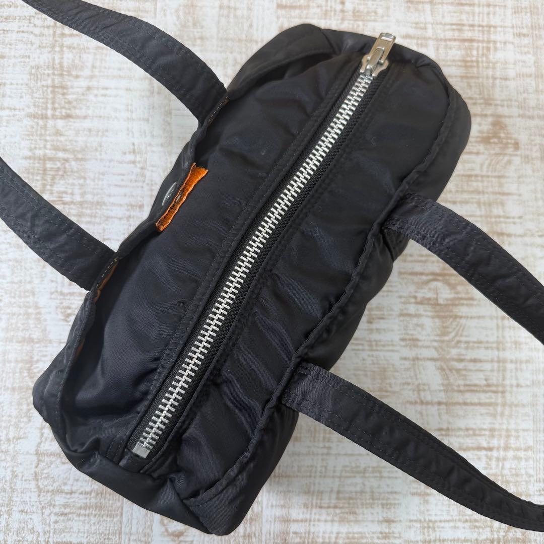 PORTER ポーター タンカー ドラムバックミニ ボストンバック　ブラック