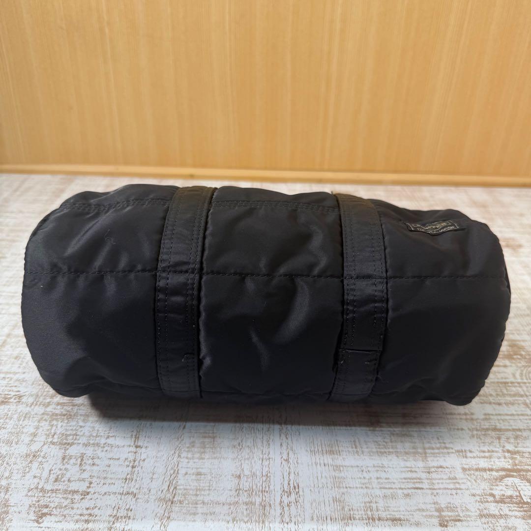 PORTER ポーター タンカー ドラムバックミニ ボストンバック　ブラック