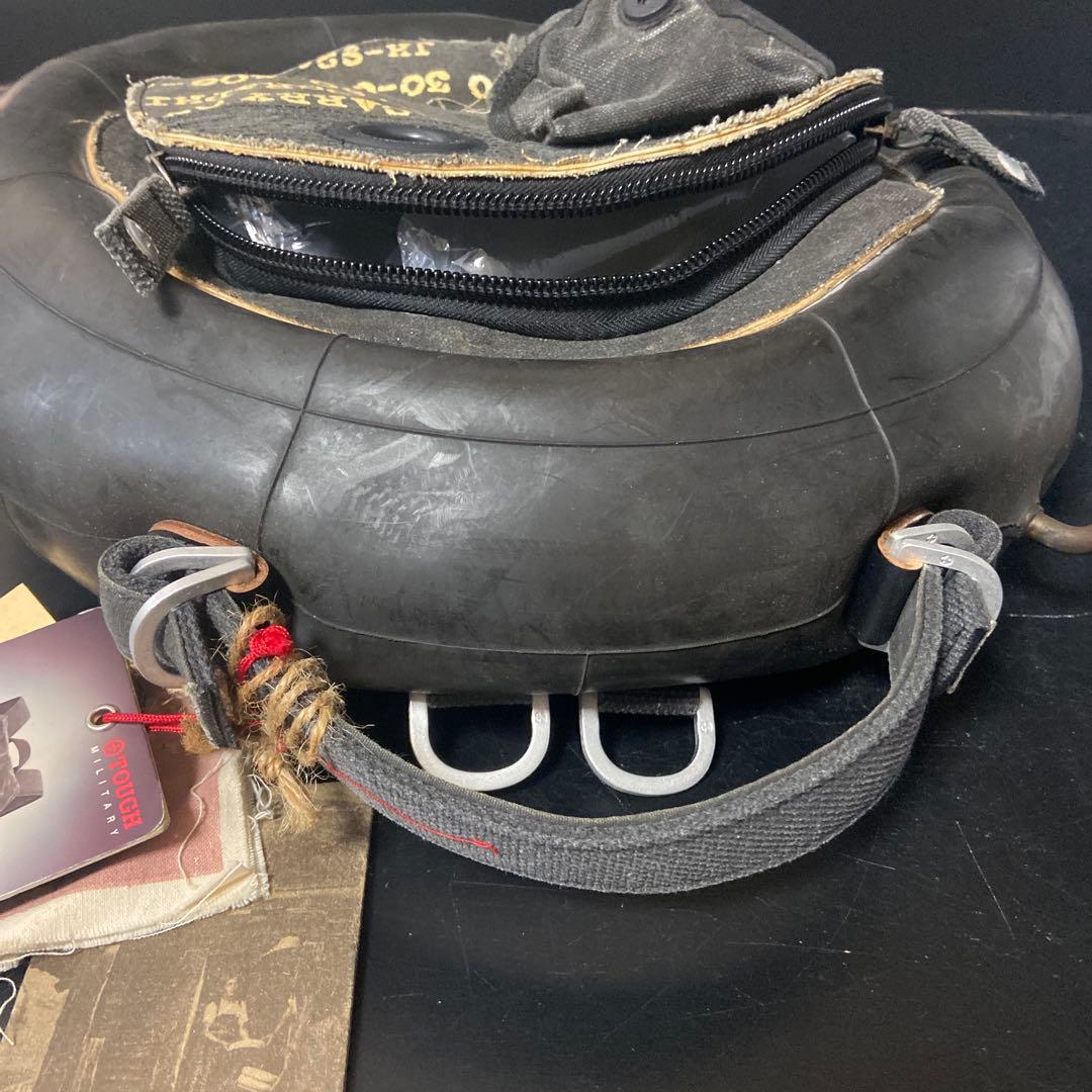 ★未使用★TOUGHミリタリ2WAYバッグゴム＆デニムリュック紐無し3ー3551