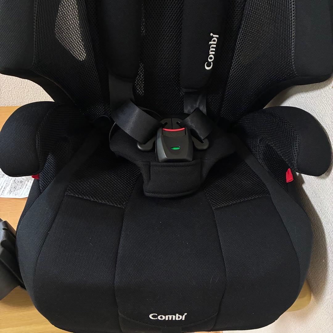 コンビ ジョイトリップ エアスルー GG ブラック ジュニアシート