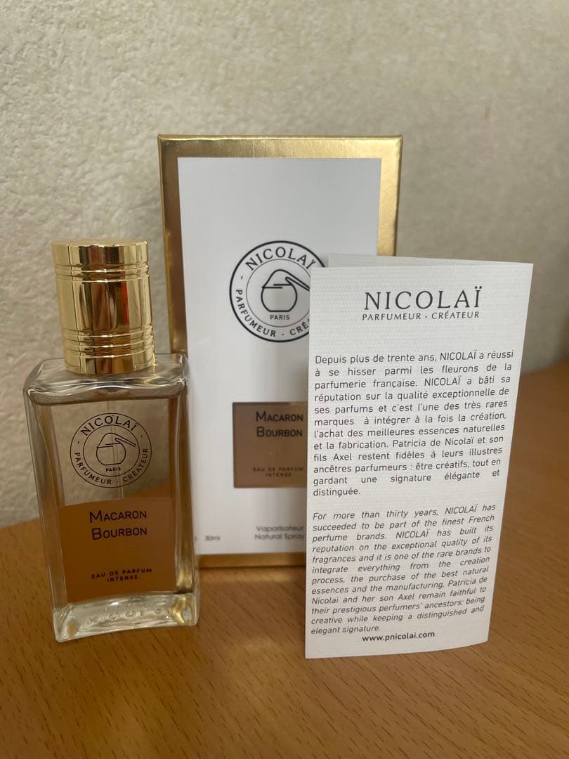ニコライ マカロンブルボンアンタンス 香水