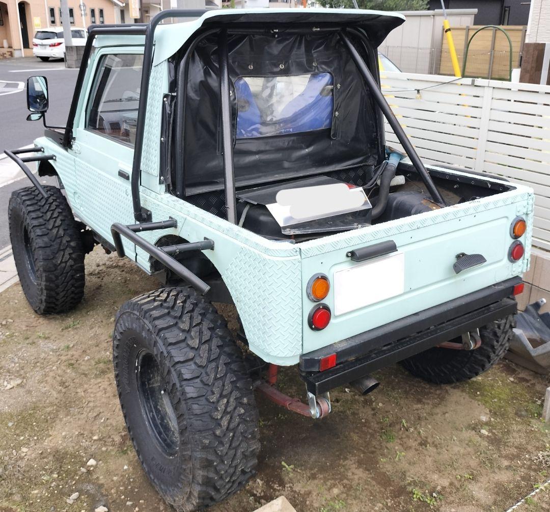 carafull13さん専用　ジムニー 鉄製パイプフェンダー 出幅約230mm