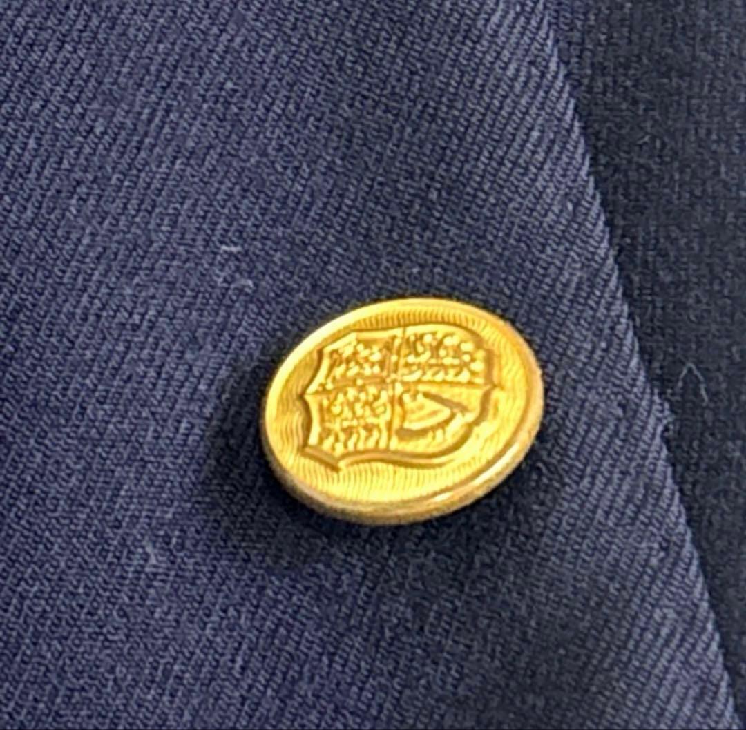 美品✨ポロ ラルフローレン 紺ブレ 金ボタン ジャケット 2B T17