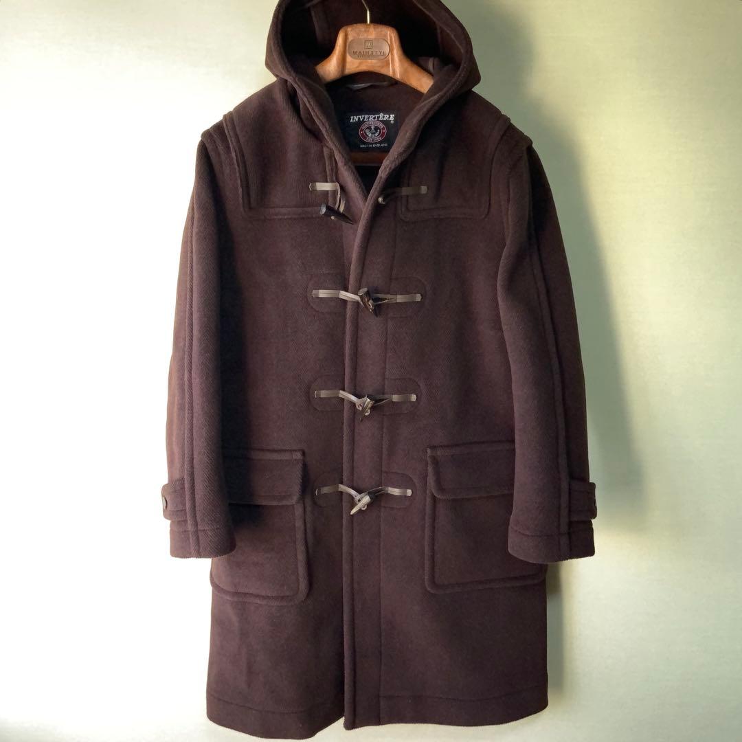 極美品 INVERTERE インバーティア ダッフル 36 英国製 ヴィキューナ