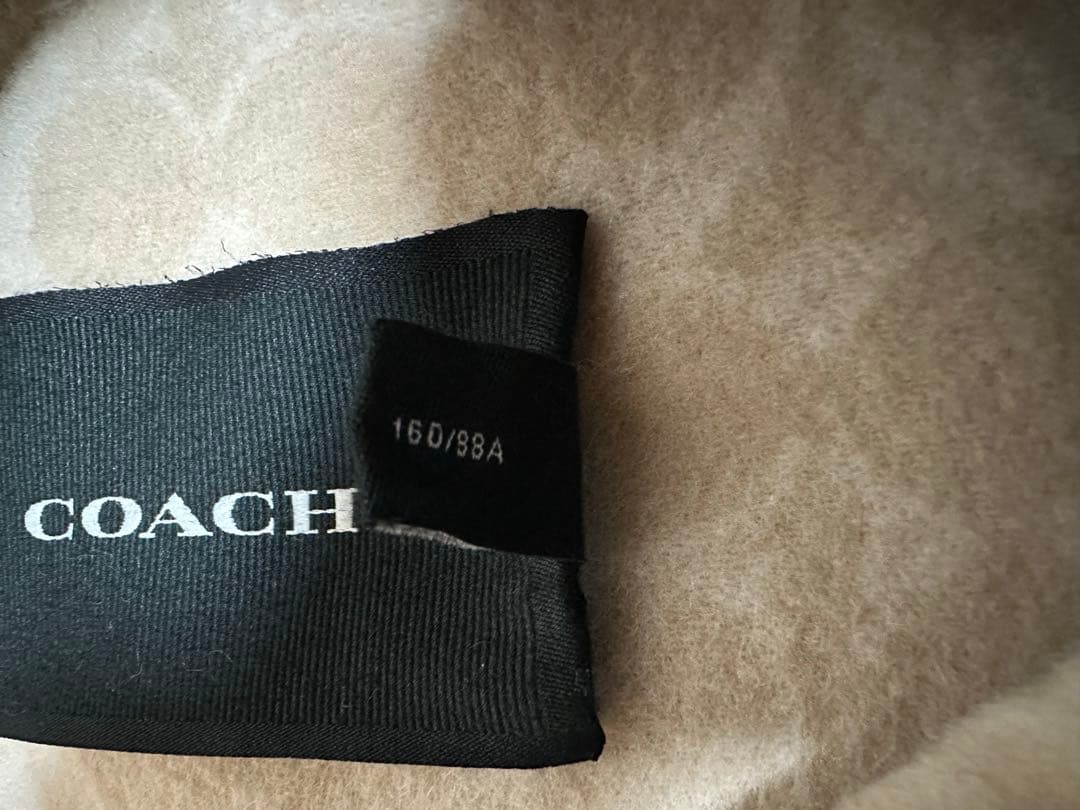 新品未使用⭐︎COACH ダブルフェイス⭐︎カシミヤ⭐︎ケープ ポンチョ　XS