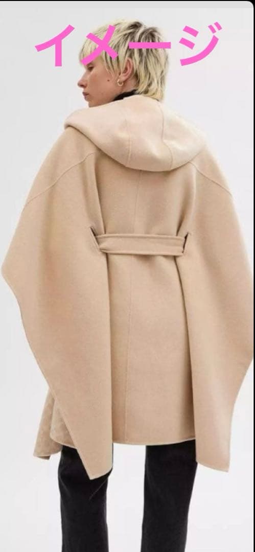 新品未使用⭐︎COACH ダブルフェイス⭐︎カシミヤ⭐︎ケープ ポンチョ　XS