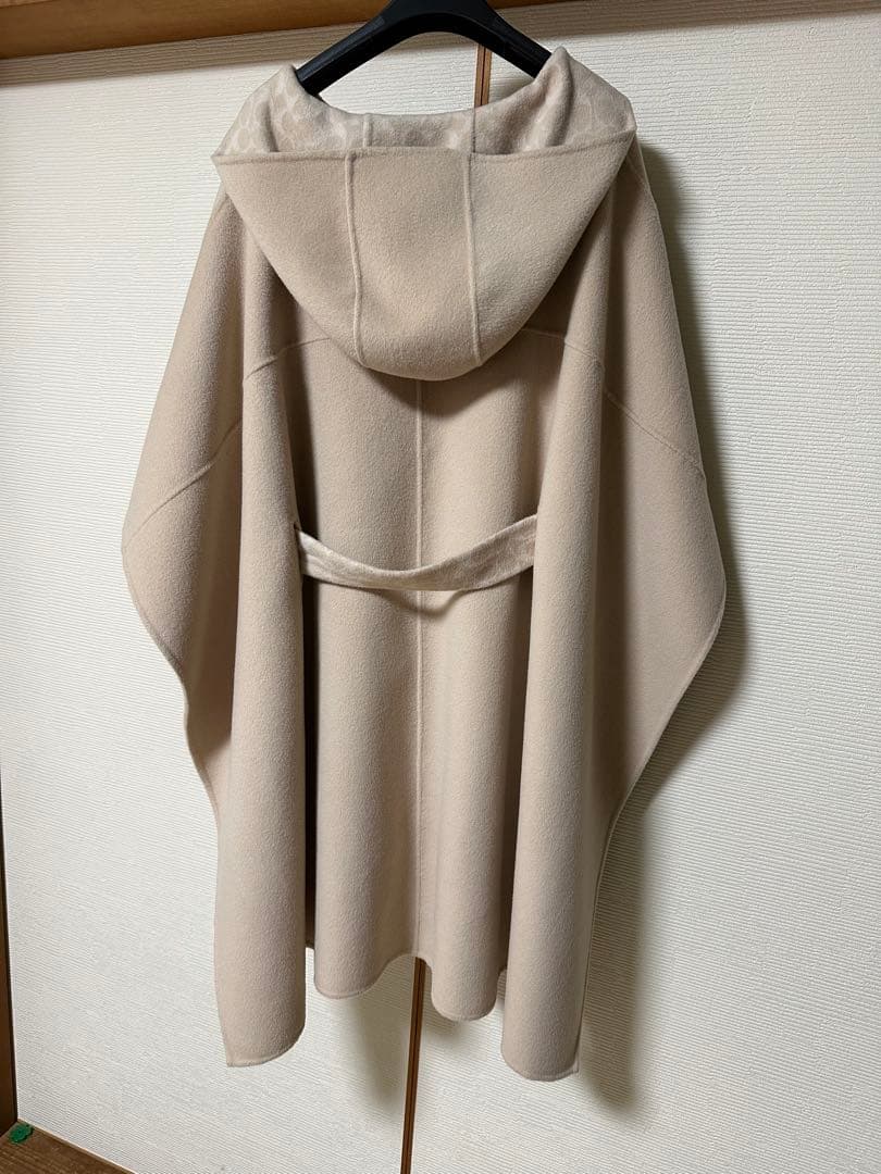 新品未使用⭐︎COACH ダブルフェイス⭐︎カシミヤ⭐︎ケープ ポンチョ　XS