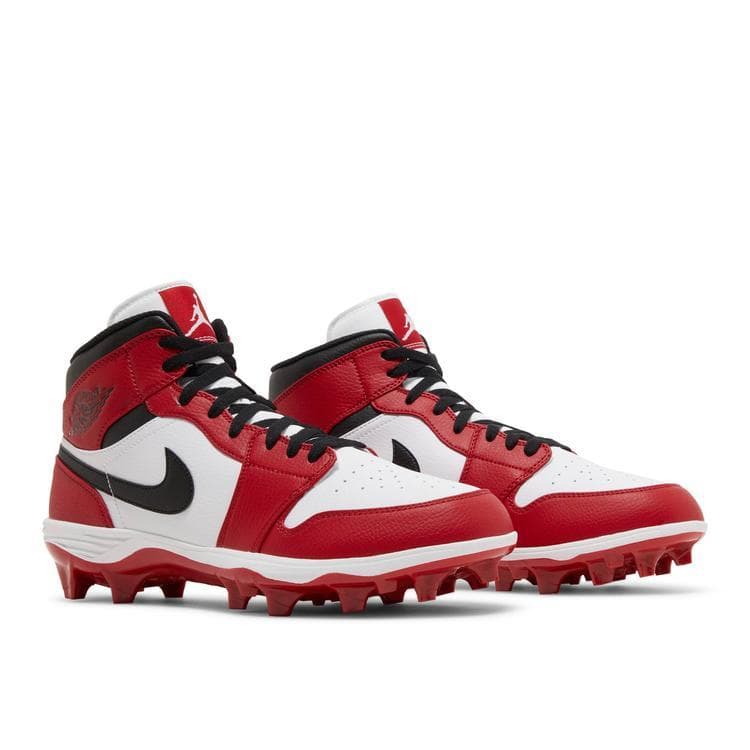 27.5cm ジョーダン 1 ミッド スパイク シカゴ アメフト 野球 ラクロス