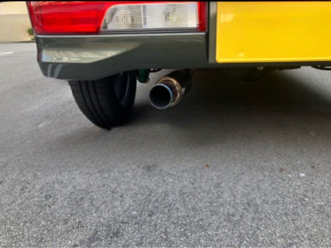 エブリイワゴン　DA17ターボ用 柿本マフラー　GTbox 06＆S