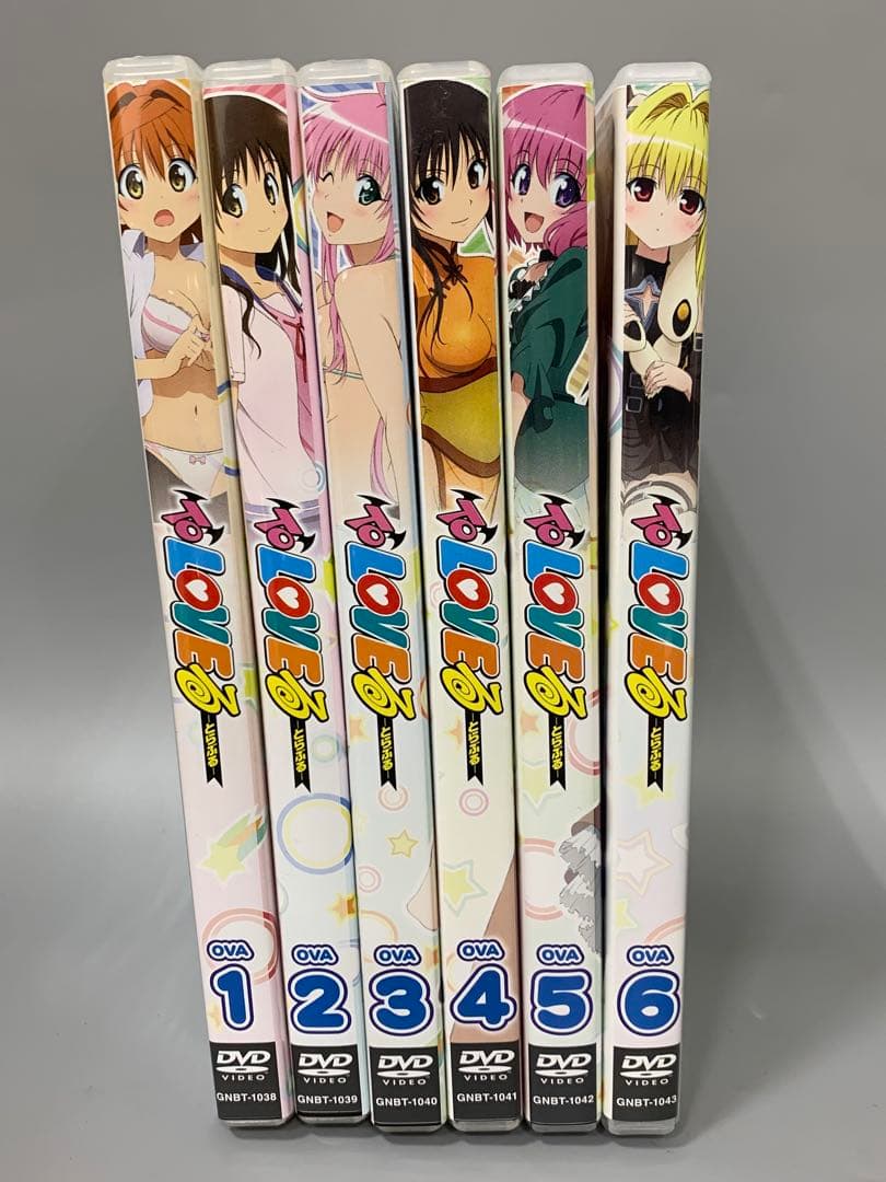 To LOVEる -とらぶる- OVA 全6巻セット！DVD 特典付き☆