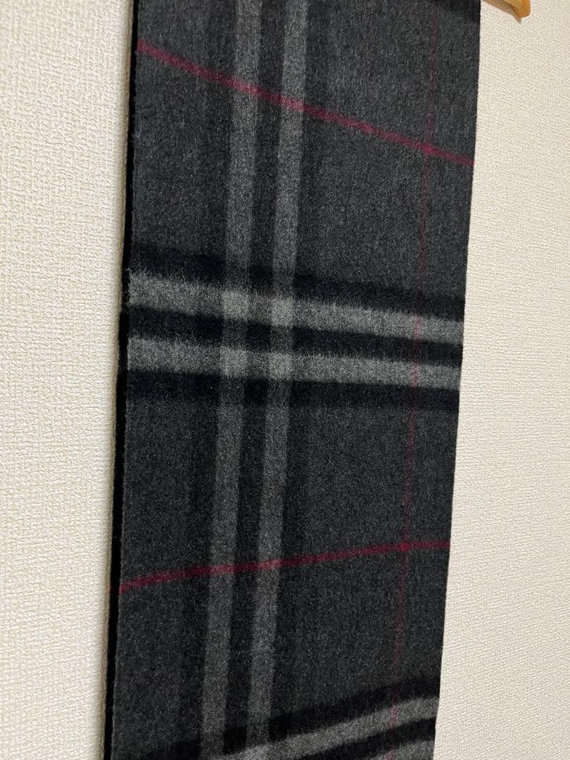 BURBERRY　バーバリー　マフラー　カシミア100％　タグ付き未使用品