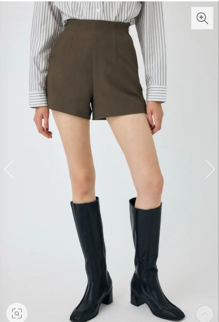 【完売】新品　MOUSSY ウエストフィットマイクロショーツ