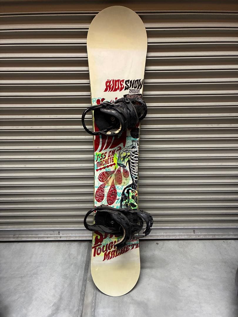 ＿☆　RIDE スノーボード　MACHETE　155センチ　FLAXビンディング