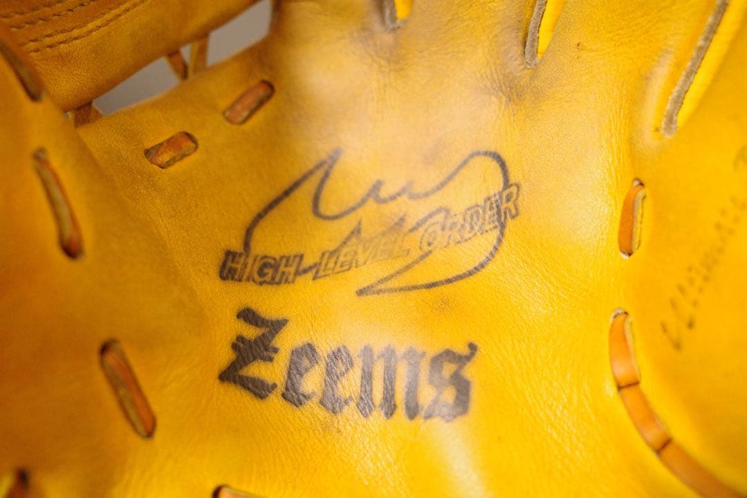 Zeems ジームス　YH-5 硬式　グローブ　Hウェブ　良型