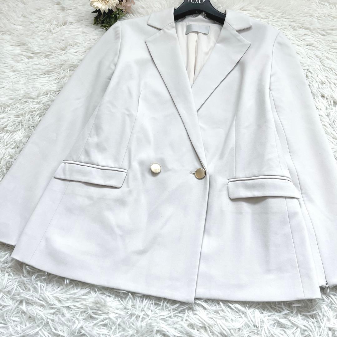 上品✨セルフォード　テーラードジャケット　ブレザー　金ボタン　袖スリット2way