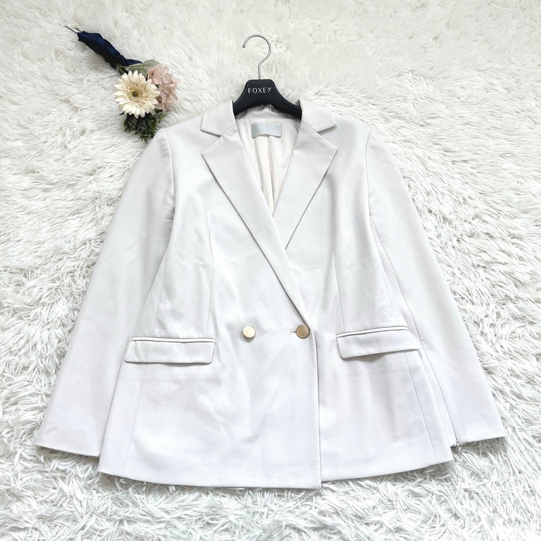 上品✨セルフォード　テーラードジャケット　ブレザー　金ボタン　袖スリット2way