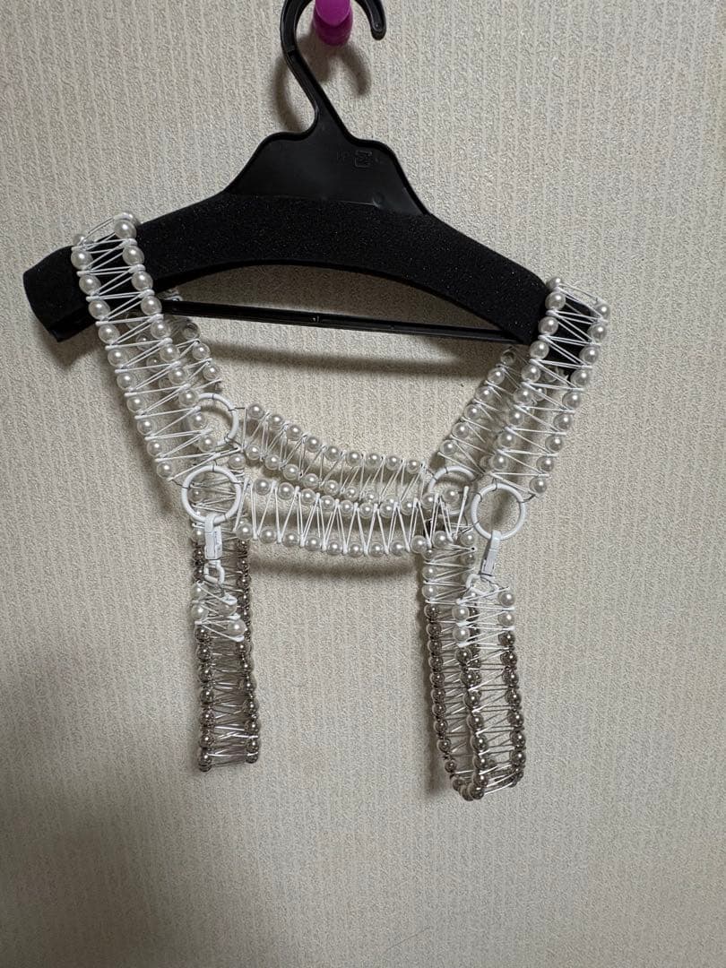 noir kei ninomiya シルバーパールハーネス