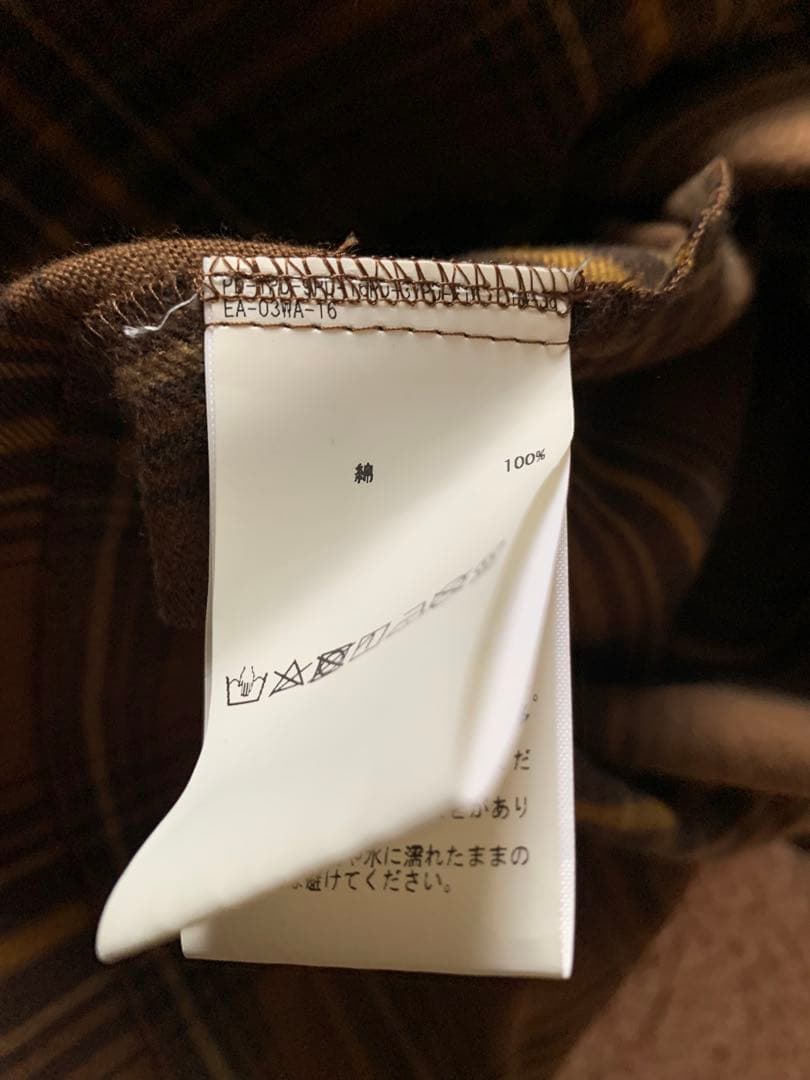 ピンクハウスのフード付きのワンピースの茶