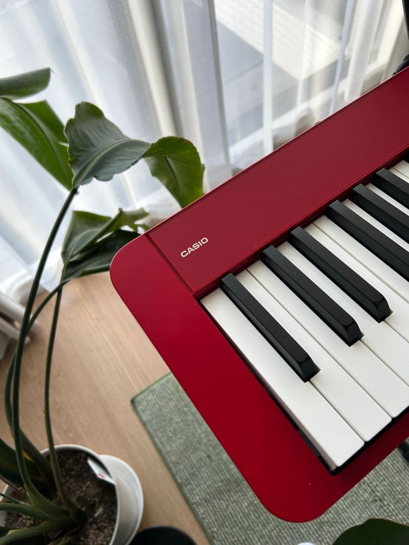 け*い様 ▼CASIO PX-S1100 Privia レッドスタンド付き