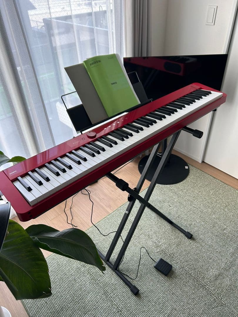 け*い様 ▼CASIO PX-S1100 Privia レッドスタンド付き