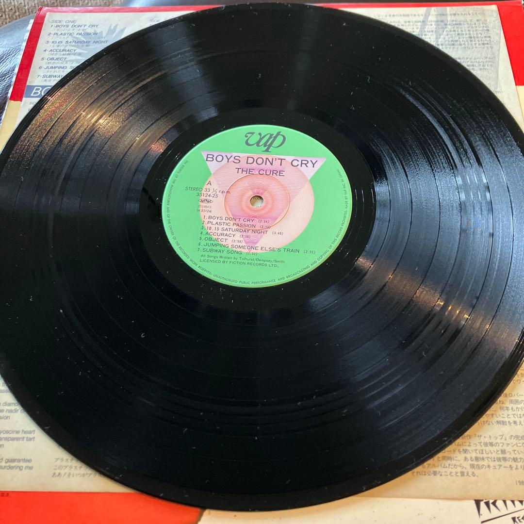 The Cure Boys Don't Cry レコード