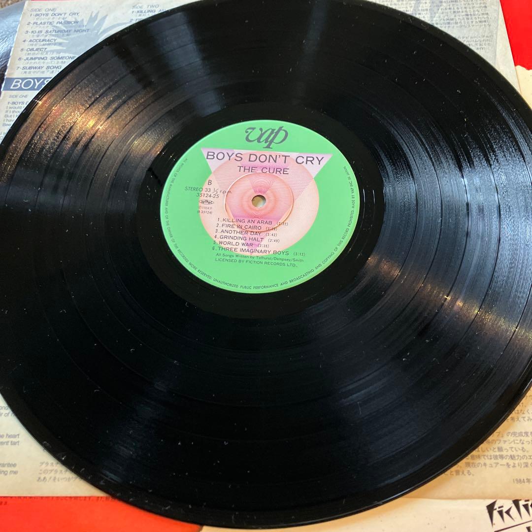 The Cure Boys Don't Cry レコード