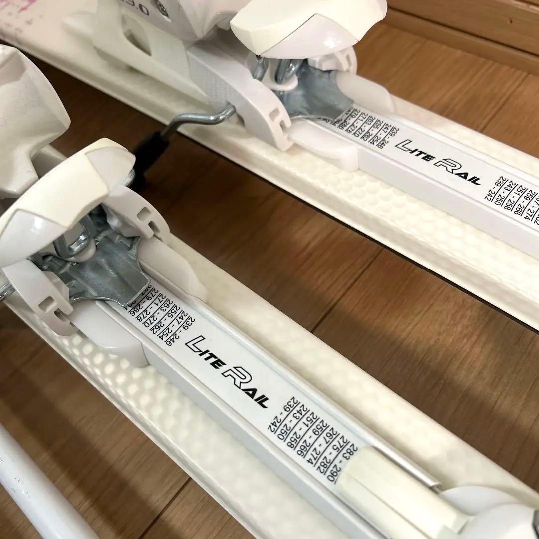 HEAD レディース スキー板 142 ストック107 セット