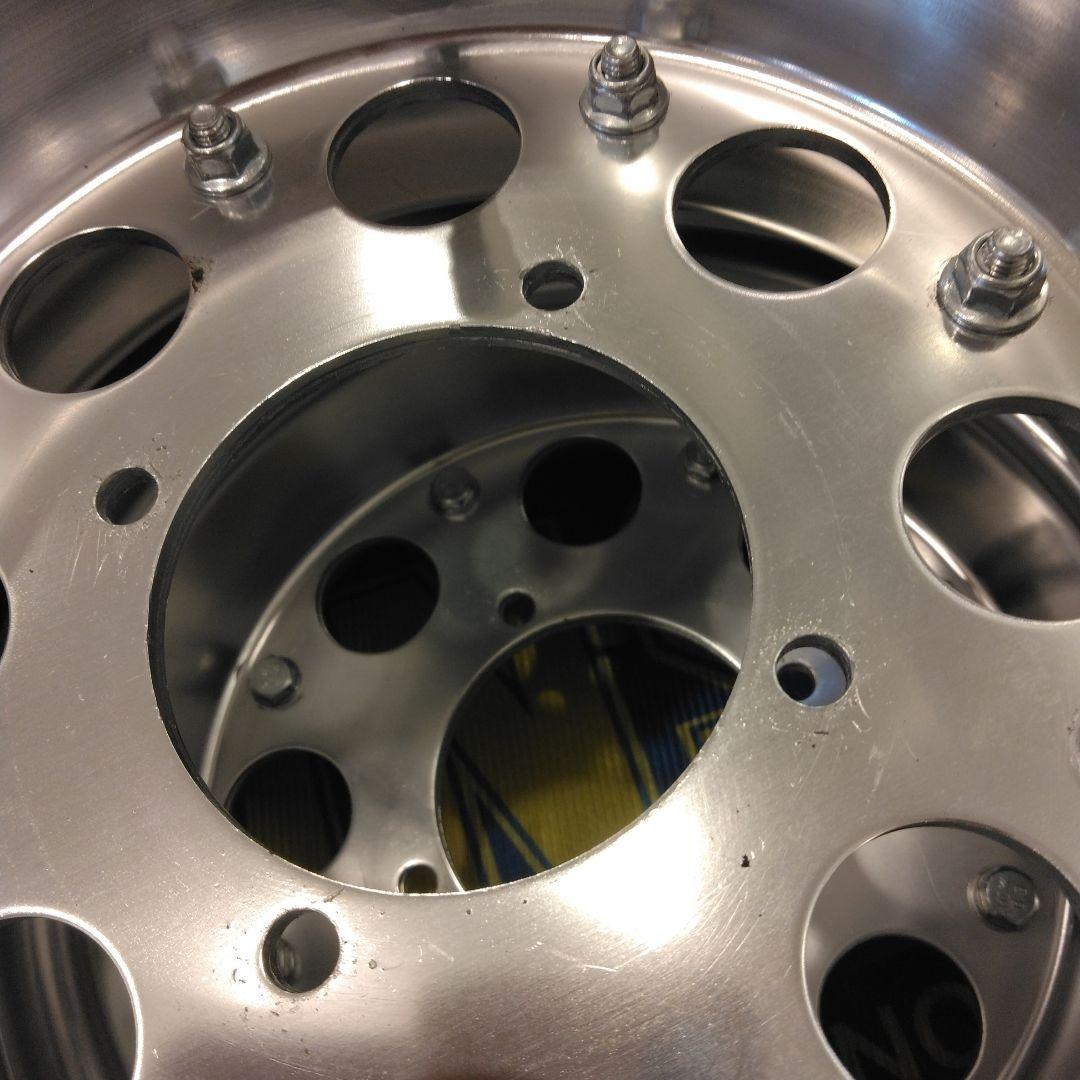 アルミホイール モンキー・ゴリラ用に8インチタイヤホイルセット、太足8インチ