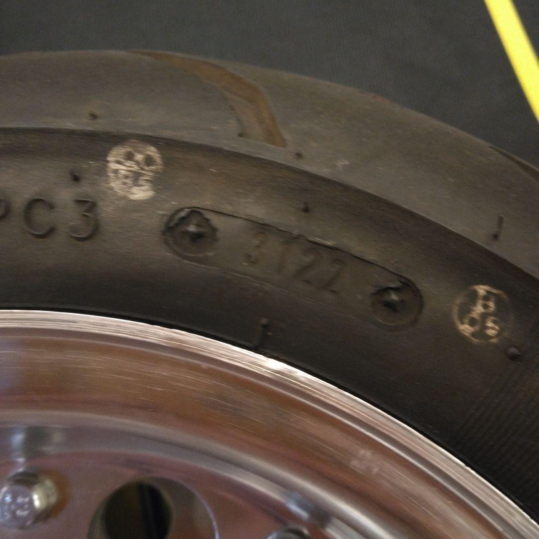 アルミホイール モンキー・ゴリラ用に8インチタイヤホイルセット、太足8インチ