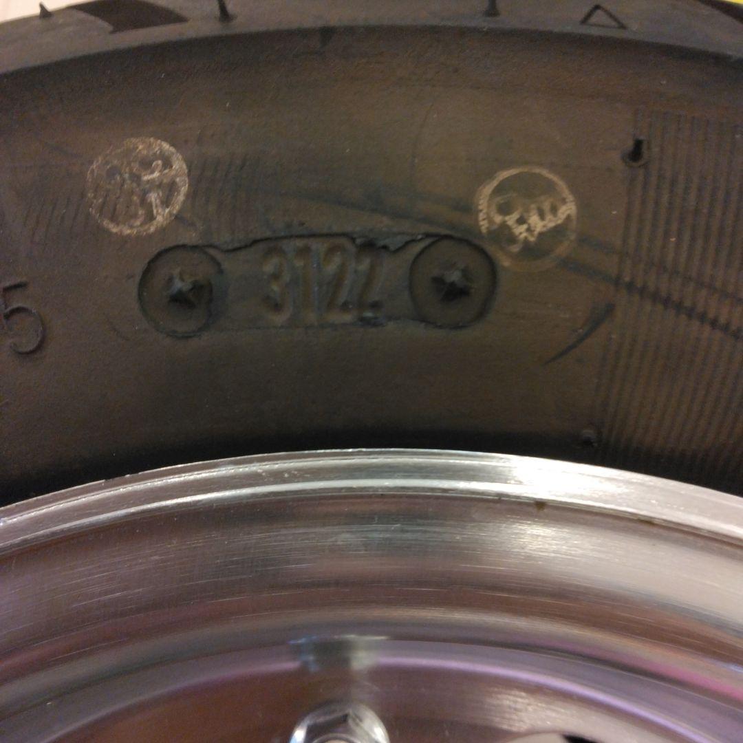 アルミホイール モンキー・ゴリラ用に8インチタイヤホイルセット、太足8インチ