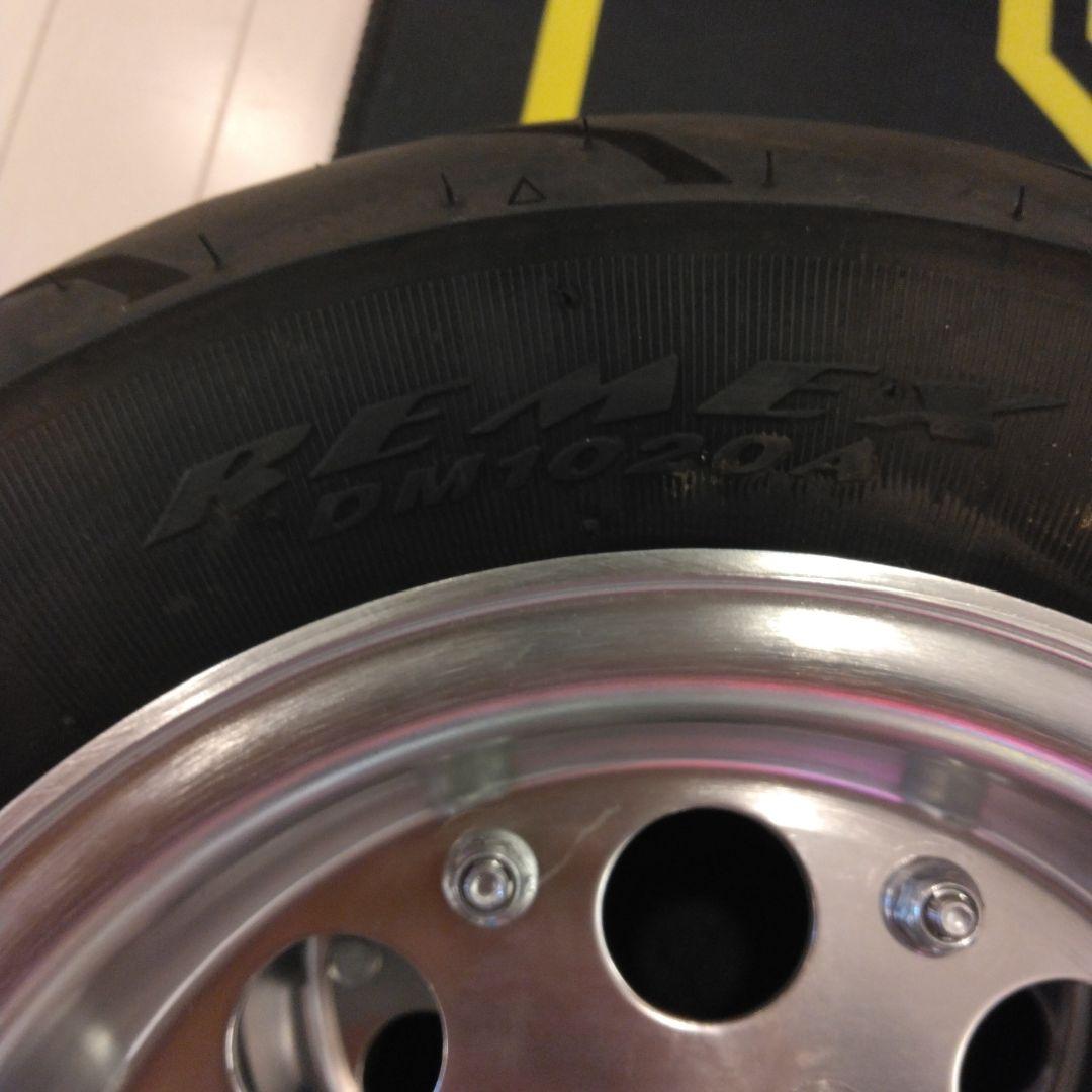 アルミホイール モンキー・ゴリラ用に8インチタイヤホイルセット、太足8インチ