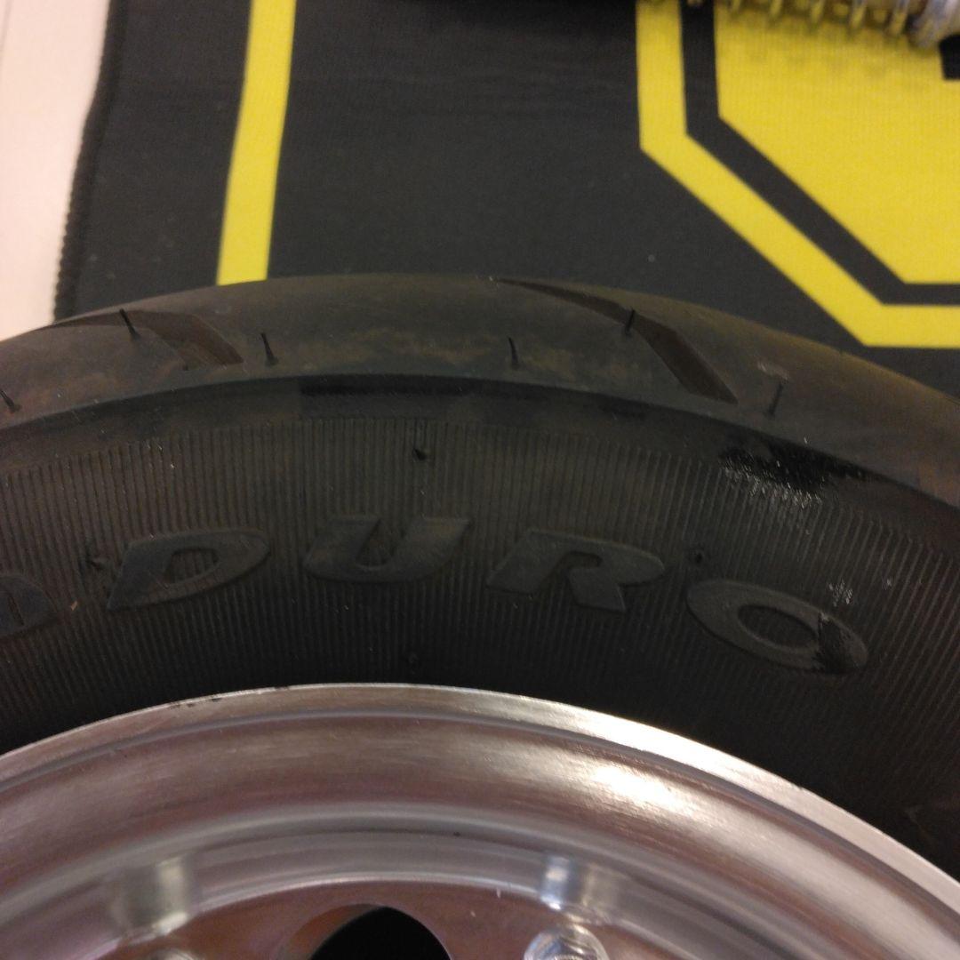 アルミホイール モンキー・ゴリラ用に8インチタイヤホイルセット、太足8インチ