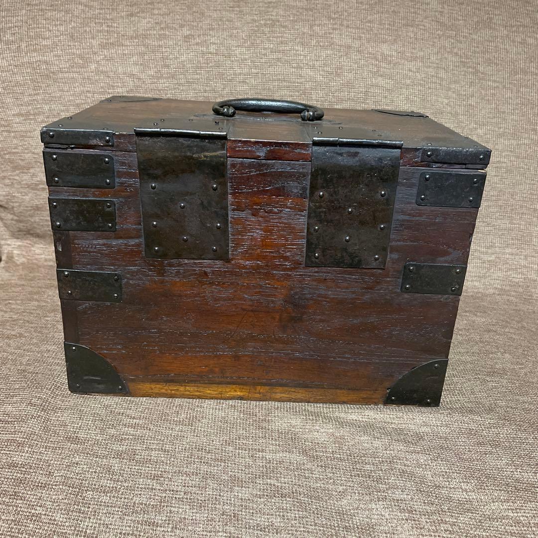 骨董 硯箱 小箪笥 枕箪笥 舟箪笥 銭箱 小引き出し