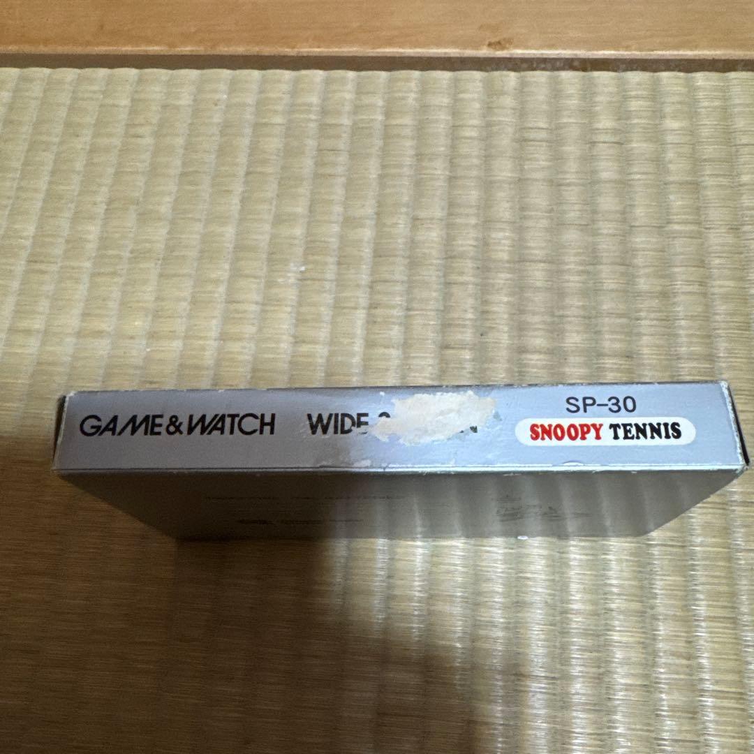 ワ*！様 ゲーム&ウォッチ スヌーピーテニス