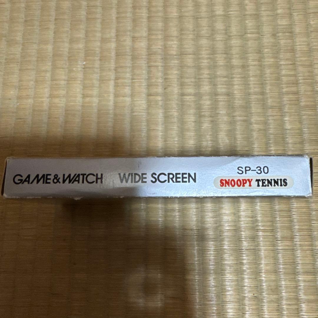 ワ*！様 ゲーム&ウォッチ スヌーピーテニス