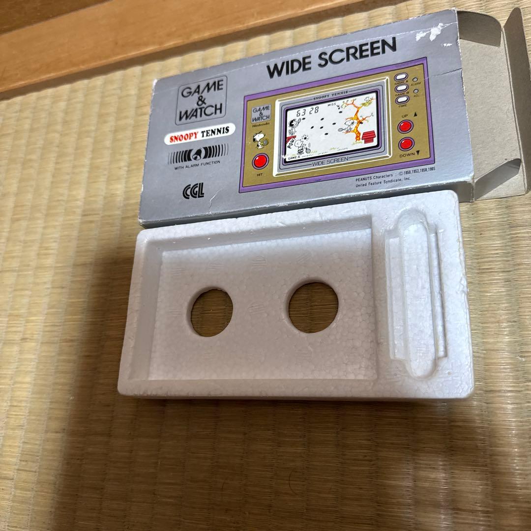 ワ*！様 ゲーム&ウォッチ スヌーピーテニス