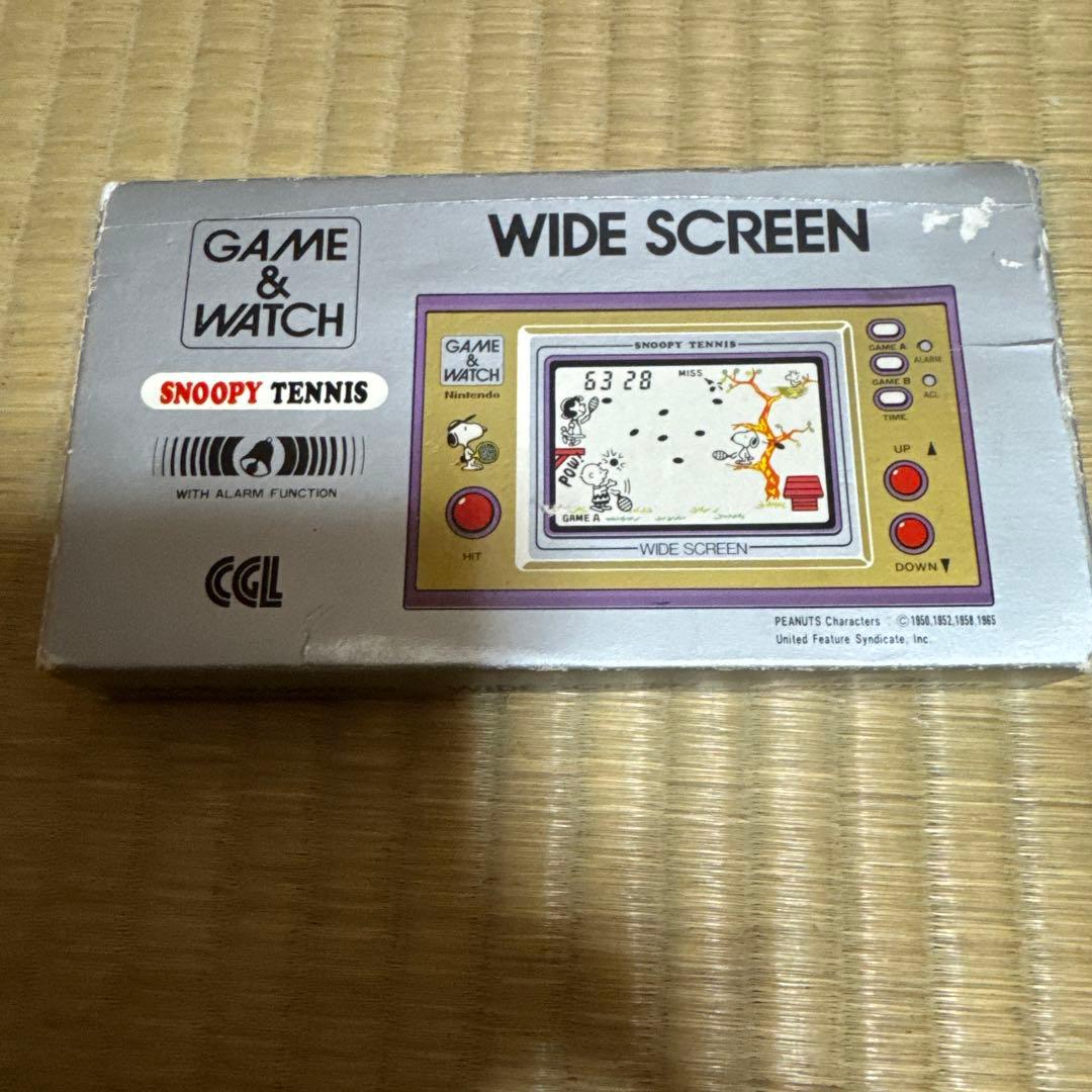 ワ*！様 ゲーム&ウォッチ スヌーピーテニス