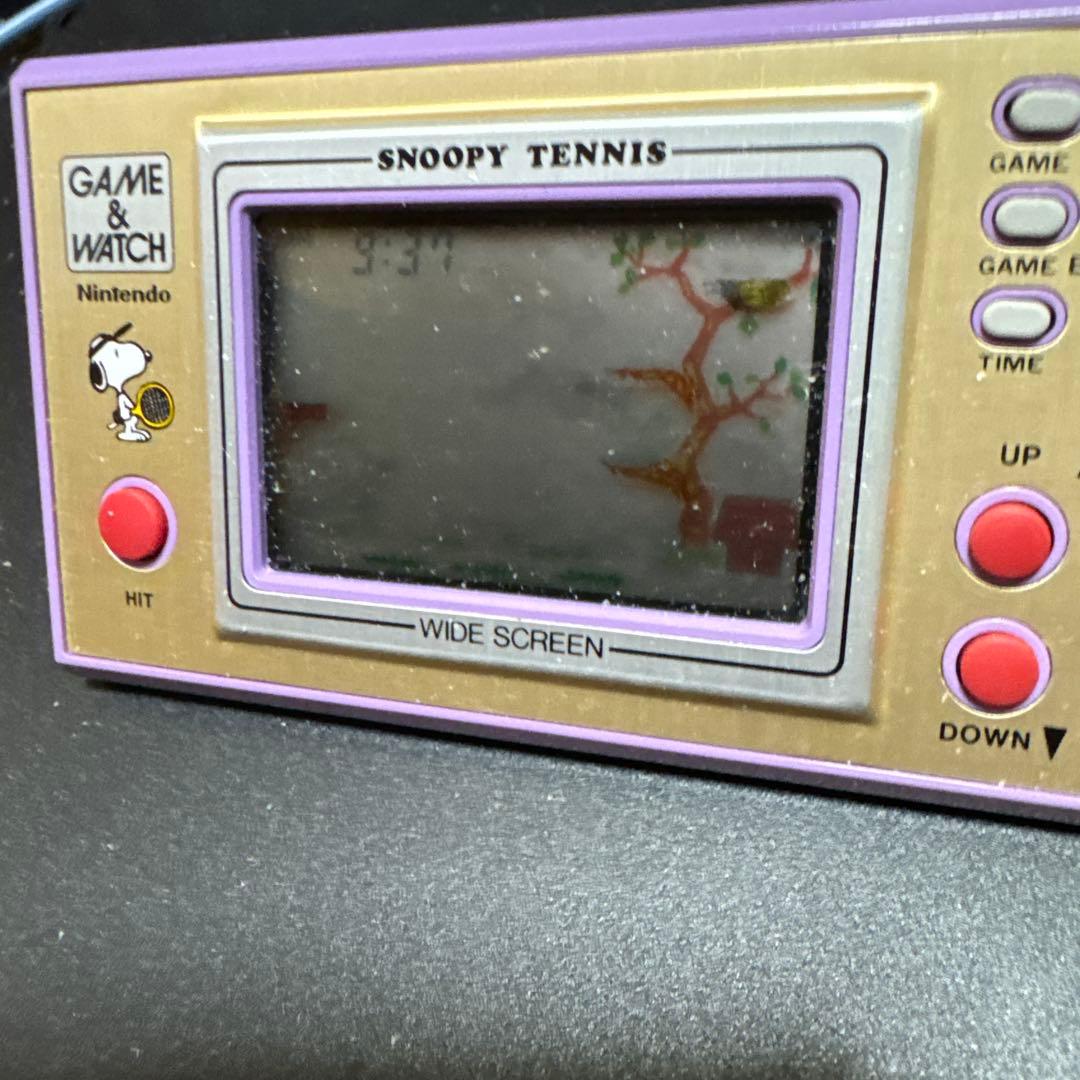 ワ*！様 ゲーム&ウォッチ スヌーピーテニス