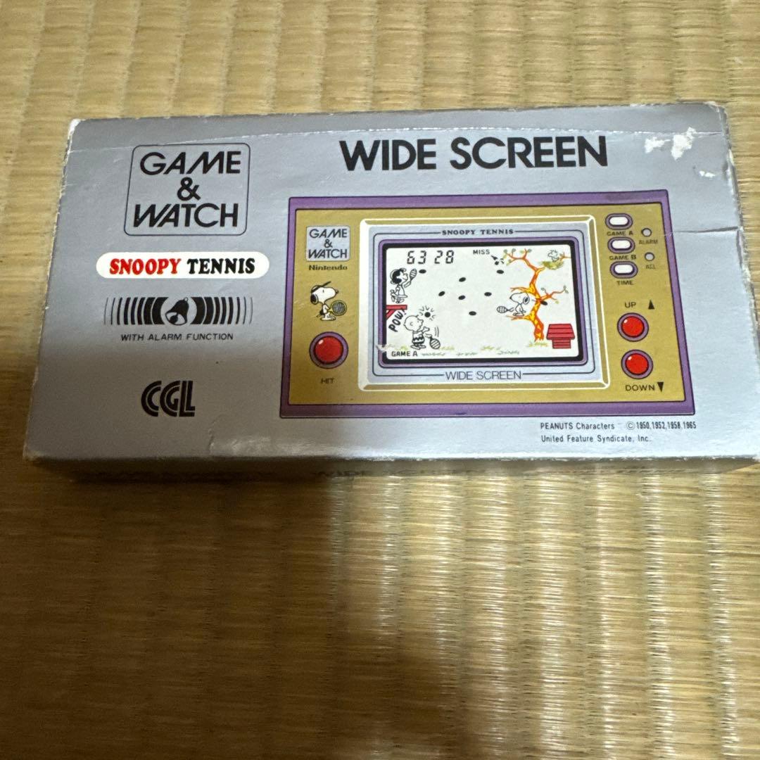ワ*！様 ゲーム&ウォッチ スヌーピーテニス