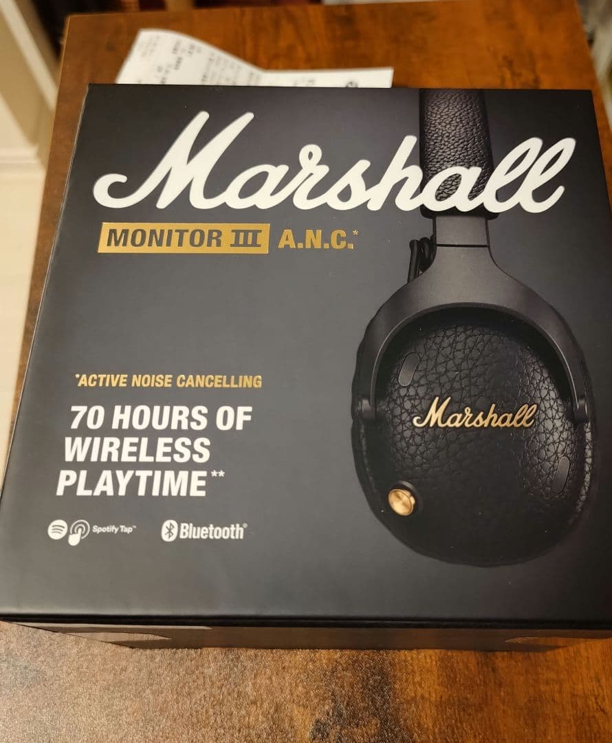 こ*な様 Marshall Monitor III ワイヤレスヘッドホン ブラッ