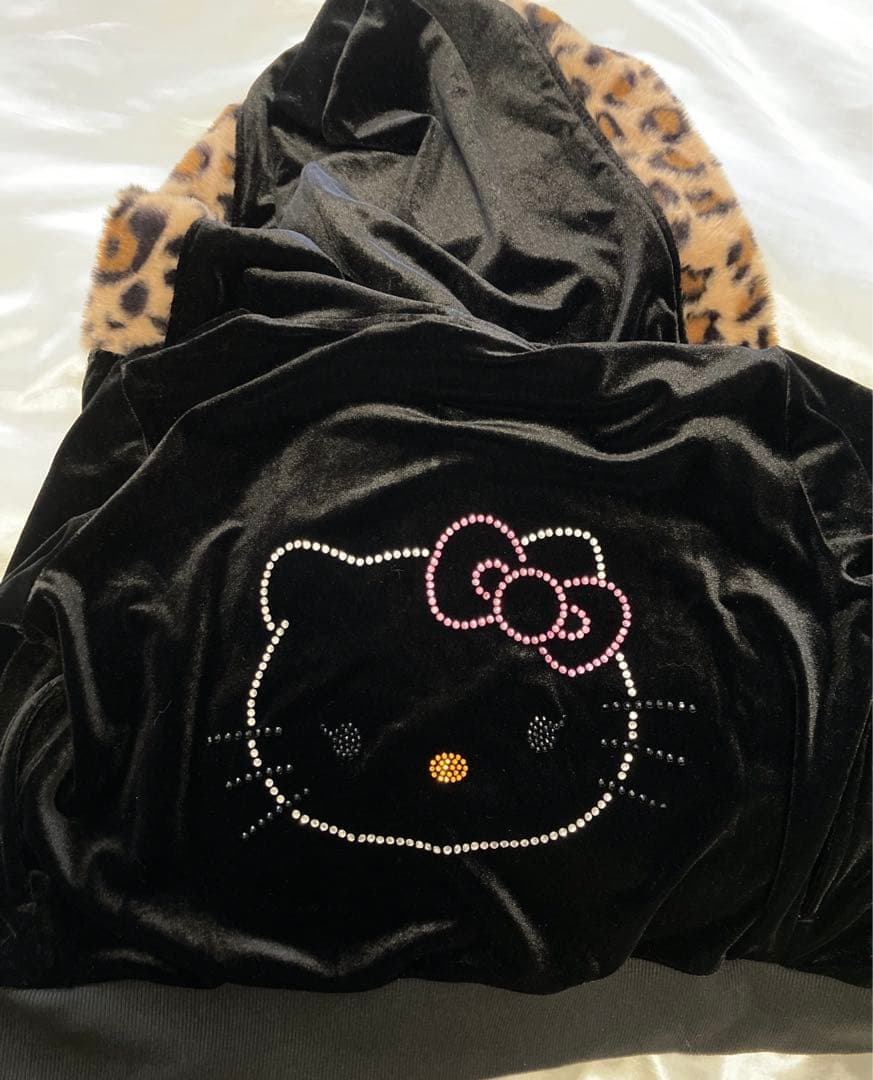 【未使用】 キティ ベロアジャージ スピンズ Y2K 平成 ハローキティ