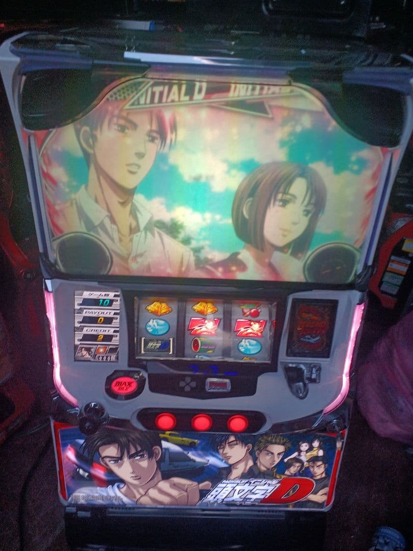 【送料無料】パチスロ頭文字D　実機