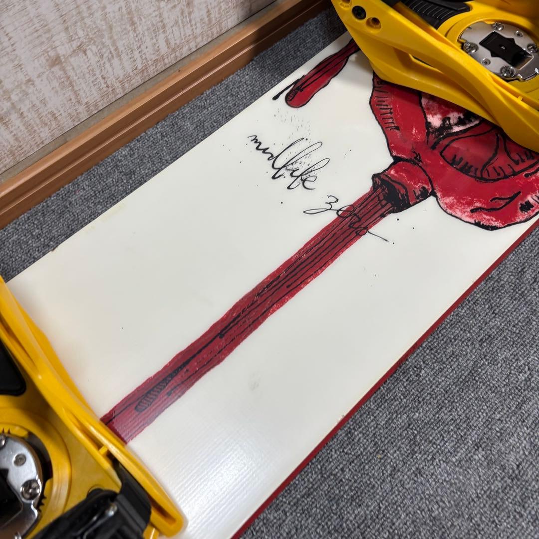 【送料無料】CAPITA スノーボードセットブーツ255ケース付き